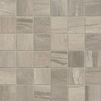 Athena 2" x 2" Floor and Wall Mosaic in Ash