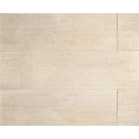 Barrique 8" x 24" x 3/8" Floor and Wall Tile in Blanc
