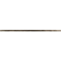 Barrique 23.5" x 0.5" x 3/8" Floor and Wall Listello in Fume Smoky