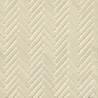 90 1/2" x 2" Floor and Wall Mosaic in Off White