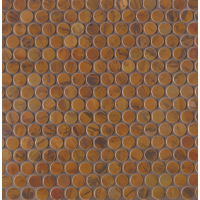 Acadia 3/4" x 3/4" Wall Mosaic in Birch Copper