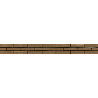 Ambiance 1.25" x 12" x 1/2" Trim in Bronze
