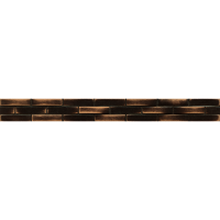 Ambiance 1.25" x 12" x 1/2" Trim in Venetian Bronze