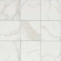Marmi Di Napoli 18" x 18" x 5/16" Floor and Wall Tile in Calacatta