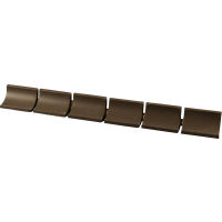 Elements 1" x 12" x 3/8" Trim in Black
