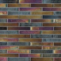 Kahakai Floor and Wall Mosaic in Lava
