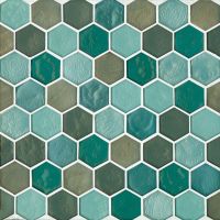 Kahakai Floor and Wall Mosaic in Paradise