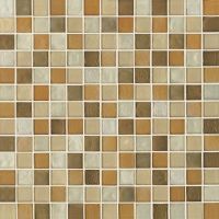 Kahakai 7/8" x 7/8" Floor and Wall Mosaic in Sunset