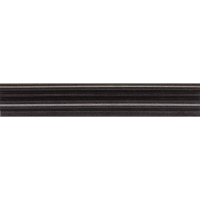 Absolute Black 2" x 12" x 3/8" Trim