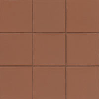 Metropolitan 6" x 6" x 1/2" Floor and Wall Tile in Mayflower Red