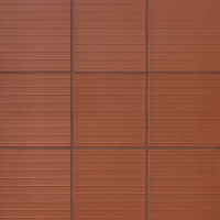 Metropolitan 6" x 6" x 1/2" Floor and Wall Tile in Commercial Red