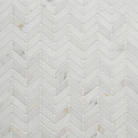 Calacatta Oro Floor and Wall Mosaic
