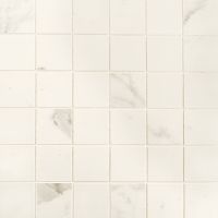 Classic 2" x 2" Floor and Wall Mosaic in Statuarietto