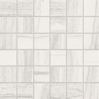 Highland 2" x 2" Floor and Wall Mosaic in White