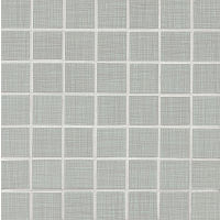 Linen 1-1/2" x 1-1/2" Floor and Wall Mosaic in Zinc