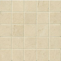 Marfil 2" x 2" Floor and Wall Mosaic in Bianco