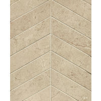 Marfil 2" x 2" Floor and Wall Mosaic in Crema