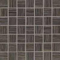 Runway 1-1/2" x 1-1/2" Floor and Wall Mosaic in Ebony