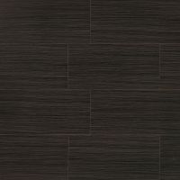 Runway 12" x 24" x 3/8" Floor and Wall Tile in Ebony