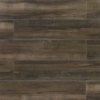 Forest 8" x 48" x 3/8" Floor and Wall Tile in Black