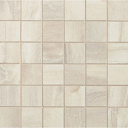Athena 2" x 2" Floor & Wall Mosaic in Pearl