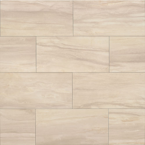 Athena 12" x 24" x 3/8" Floor and Wall Tile in Sand