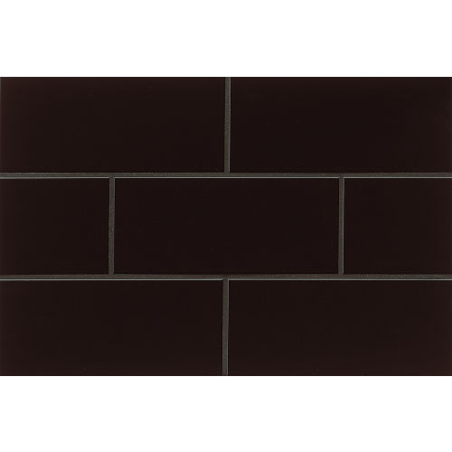Traditions 4" x 10" x 1/4" Wall Tile in Black