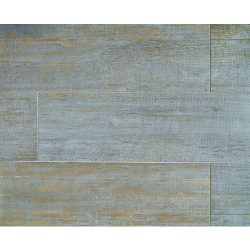 Barrique 8" x 24" Floor & Wall Tile in Bleu