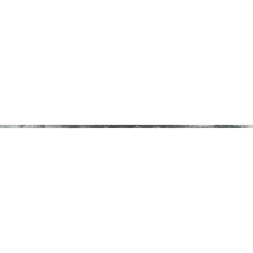 Barrique 23.5" x 0.25" x 3/8" Floor and Wall Listello in Argento Silver