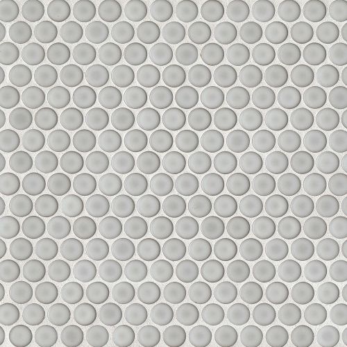 360 3/4" x 3/4" Floor and Wall Mosaic in Dove Grey
