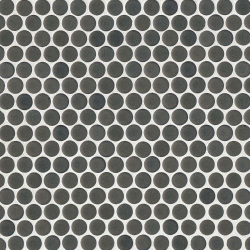 360 3/4" x 3/4" Floor and Wall Mosaic in Iron