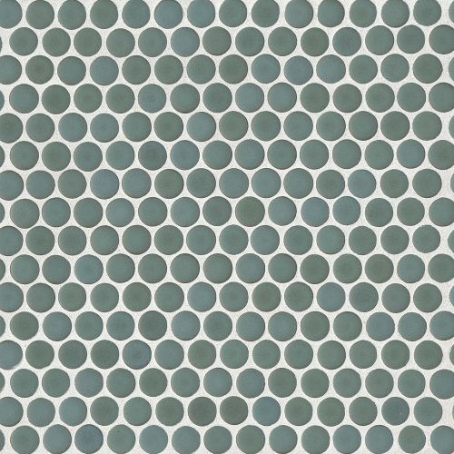 360 3/4" x 3/4" Floor and Wall Mosaic in Silver Sage