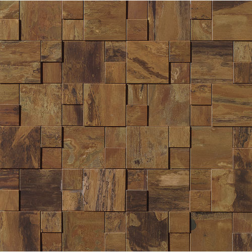 Acadia 11" x 11" x 1/4" Decorative Tile in Islesford Copper