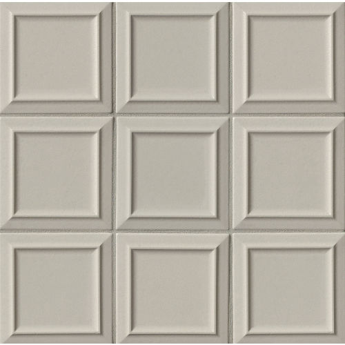 Costa Allegra 6" x 6" x 5/16" Decorative Tile in Cinder