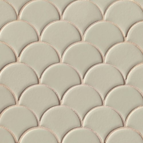 Costa Allegra Floor and Wall Mosaic in Silver Strand