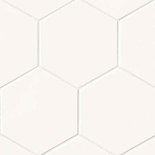 Costa Allegra 8" x 8" Floor & Wall Tile in White Sand