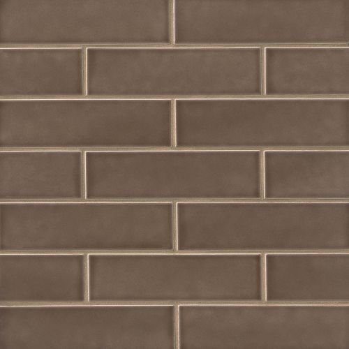 Provincetown 2.5" x 9" Floor & Wall Tile in Brewster Brown