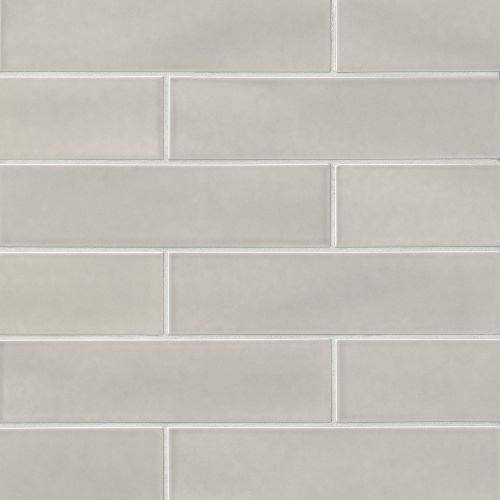 Provincetown 4" x 16" x 3/8" Floor and Wall Tile in Dolphin Grey