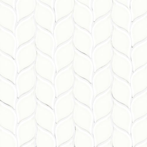 Provincetown 2-13/16" x 1-7/16" Floor and Wall Mosaic in Porch White