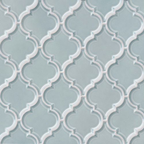 Provincetown 5-1/8" x 4-1/16" Wall Mosaic in Surfside Blue