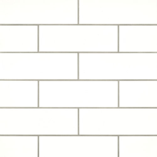 Grace 4" x 12" x 1/4" Wall Tile in Bianco