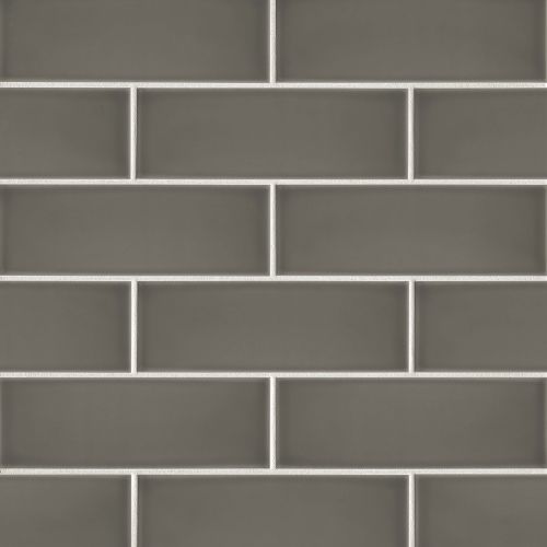 Grace 4" x 12" x 1/4" Wall Tile in Moka