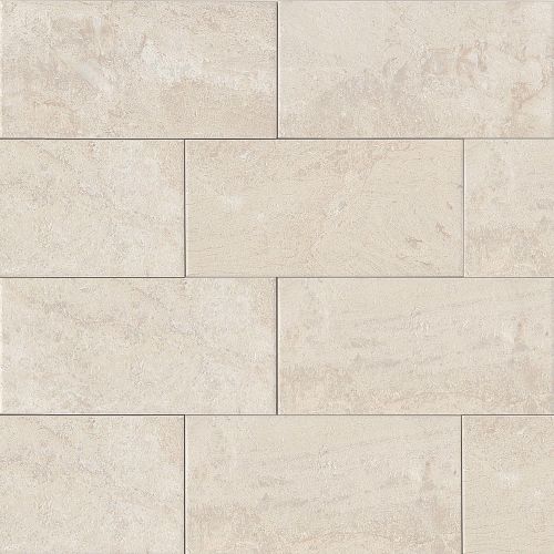 Marmi Di Napoli 12" x 24" Floor & Wall Tile in Creme Brulee