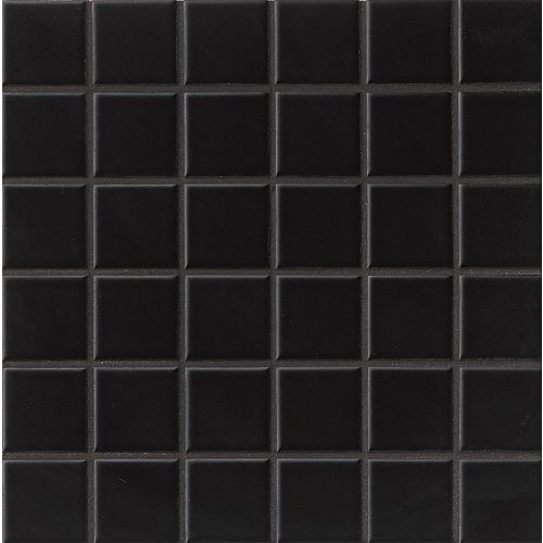 Elements Floor and Wall Mosaic in Black