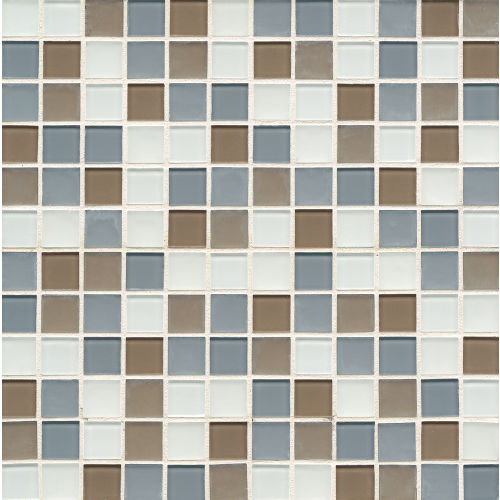 City 1" x 1" Wall Mosaic in Newport Coast