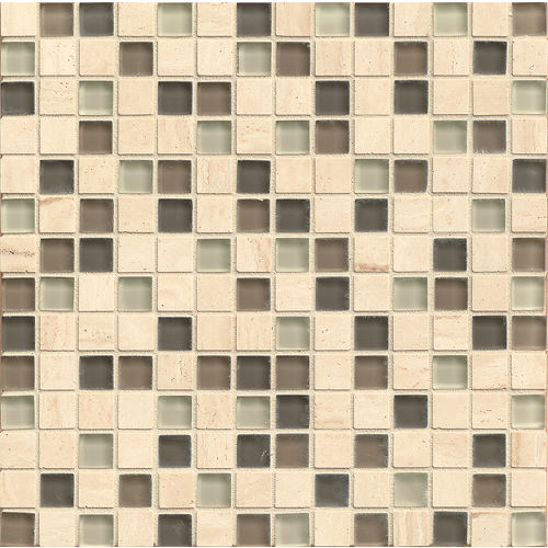 Interlude 3/4" x 3/4" Wall Mosaic in Falsetto