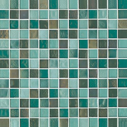 Kahakai 7/8" x 7/8" Floor & Wall Mosaic in Paradise