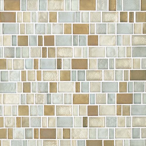 Kahakai Floor & Wall Mosaic in Sunrise