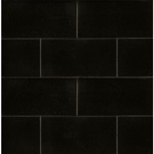 Absolute Black 3" x 6" Floor & Wall Tile
