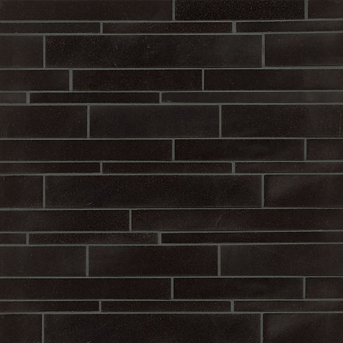 Absolute Black Wall Mosaic